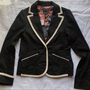 Sanctuary Black Mademoiselle Blazer